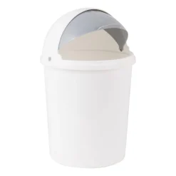 Xenos Afvalbakje mini-bullit - diverse varianten - 6 liter- Prullenbakken
