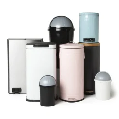 Xenos Afvalbakje mini-bullit - diverse varianten - 6 liter- Prullenbakken