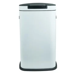 Xenos Afvalemmer push - wit - 38 liter- Prullenbakken
