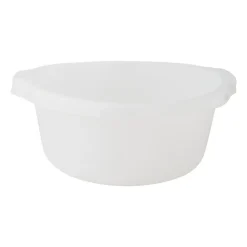 Xenos Afwasteil - 8 liter - wit- Emmers|Keukengerei