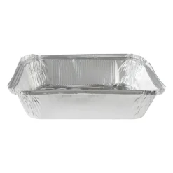 Xenos Aluminium tray - set van 4 - 6x26x19 cm- Barbecue
