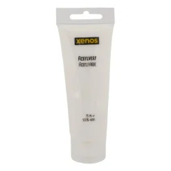 Xenos Arcylverf in tube - wit - 75 ml- Verf