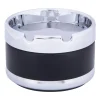 Xenos Asbak rond draaiopening - diverse kleuren - 8.5 x 5 cm- Asbakken