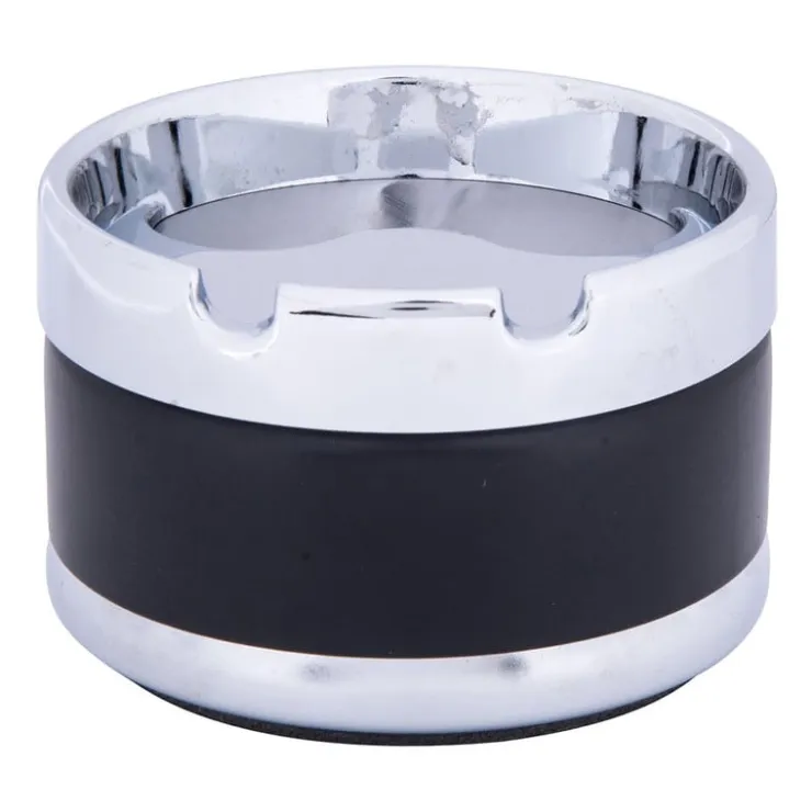 Xenos Asbak rond draaiopening - diverse kleuren - 8.5 x 5 cm- Asbakken