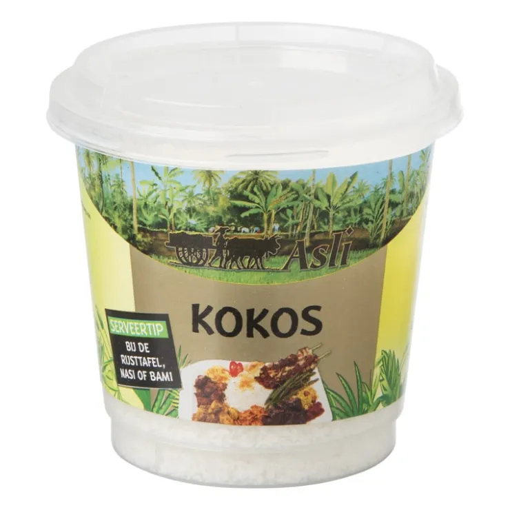 Asli kokos rasp - 100 g- Indonesische Keuken|Thaise Keuken