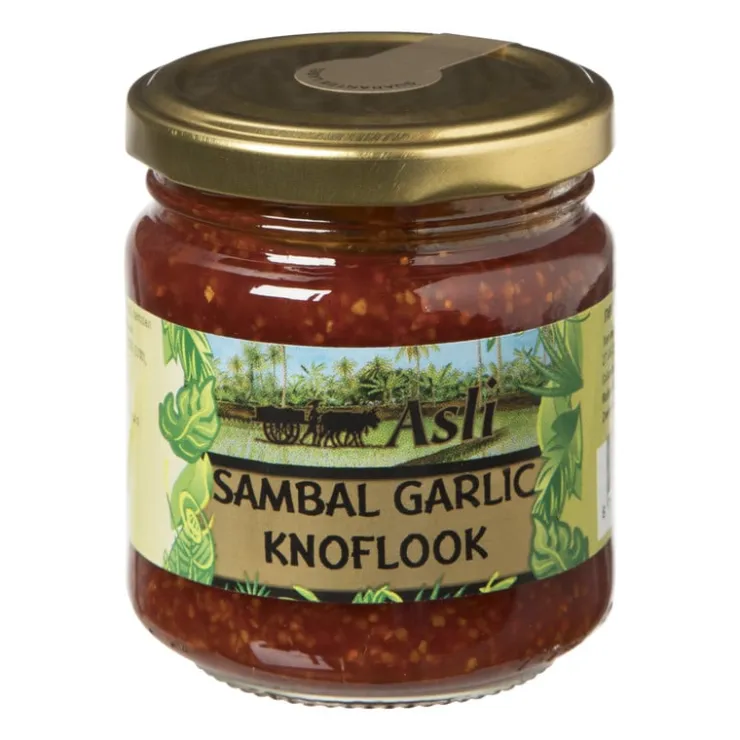 Asli sambal knoflook - 225 gram- Indonesische Keuken|Kruiden En Specerijen