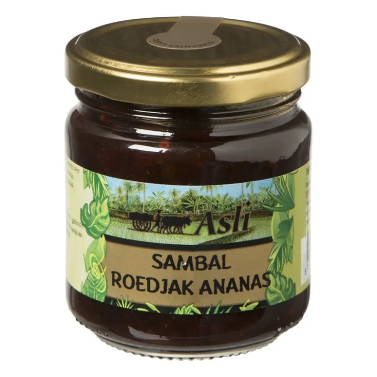 Asli sambal roedjak ananas - 225 gram- Indonesische Keuken|Kruiden En Specerijen