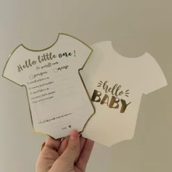 Xenos Babyshower invulkaarten - set van 10- Babyshower