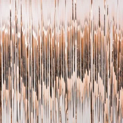 Xenos Backdrop - roségoudkleurig - 180x200 cm- Backdrop|Verjaardagen