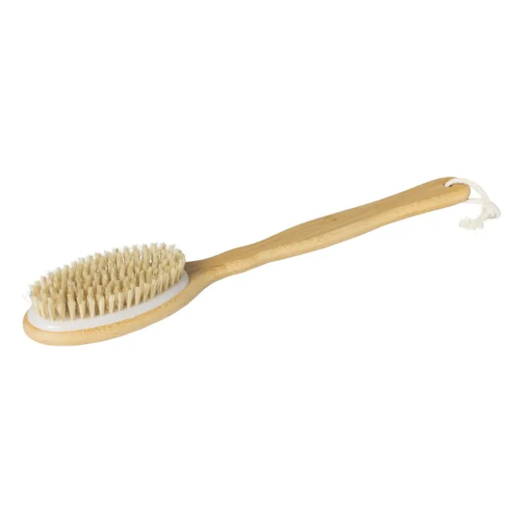 Xenos Badborstel - naturel - 42x7x6 cm- Badkamer Accessoires