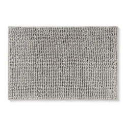 Xenos Badmat chenille - beige - 40x60 cm- Badmatten