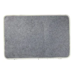 Xenos Badmat fluffy - beige - 45x70 cm- Badmatten