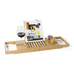 Xenos Badrek bamboe - 70x23 cm- Doucherekjes|Badkamer Accessoires