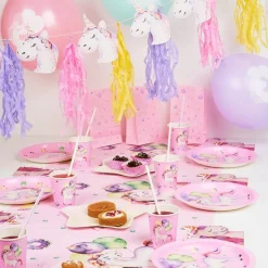 Xenos Ballon unicorn - 9 stuks- Ballonnen|Kinderfeestjes