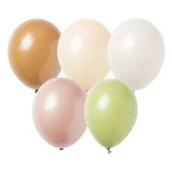 Xenos Ballonnen - mix naturel - set van 10- Ballonnen