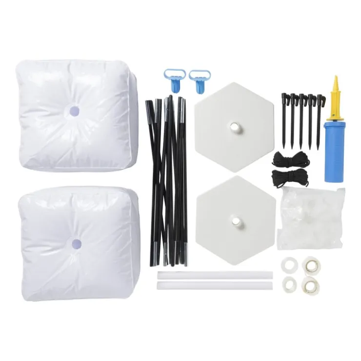 Xenos Ballonnen boog set - 44x21x7 cm- Ballonnen