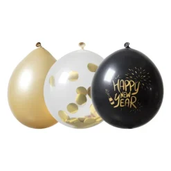 Xenos Ballonnen oud en nieuw - 25 stuks- Ballonnen