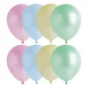 Xenos Ballonnen regenboog - set van 8- Ballonnen|Kinderfeestjes
