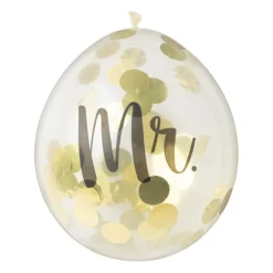 Xenos Ballonnen wedding - set van 5- Ballonnen|Bruiloft