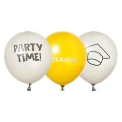 Xenos Ballonnenset geslaagd - set van 10- Ballonnen