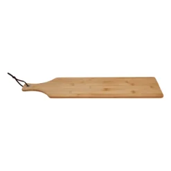 Xenos Bamboe plank rechthoek - 60x17 cm- Borrelplanken