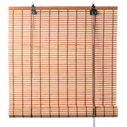 Xenos Bamboe rolgordijn - lichtbruin - 60x130 cm- Rolgordijnen