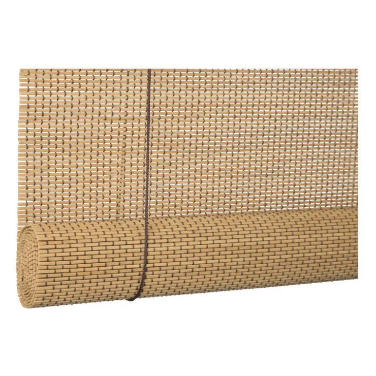 Xenos Bamboe rolgordijn - naturel - 90x180 cm- Rolgordijnen