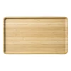 Xenos Bamboe tray klein - bruin - 1.8x28x18 cm- Dienbladen