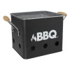 Xenos Bbq kubus - mini barbecue - 27.5x17x15.5 cm- Barbecue
