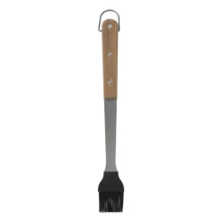 Xenos BBQ kwast - RVS, hout en siliconen - 31.5 cm- Barbecue