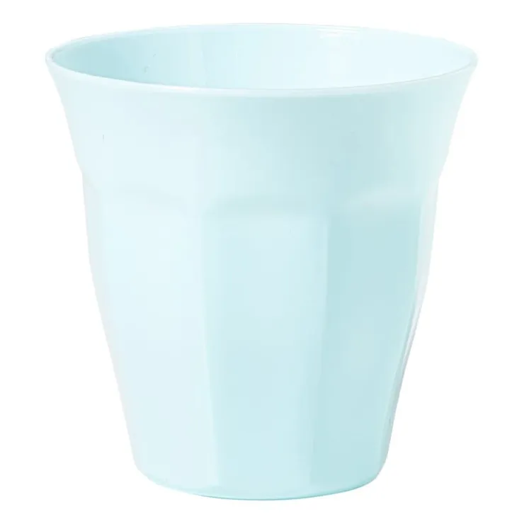 Xenos Beker facet - blauw - 250 ml- Buitenservies|Kinderservies