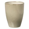 Xenos Beker Toscane - beige - 315 ml- Mokken