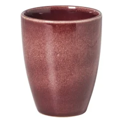 Xenos Beker Toscane - bordeauxrood - 315 ml- Mokken