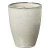 Xenos Beker Toscane - grijs - 315 ml- Mokken