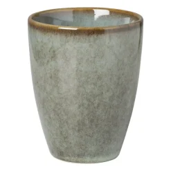 Xenos Beker Toscane - lichtgroen - 315 ml- Mokken