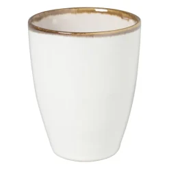 Xenos Beker Toscane - wit - 315 ml- Mokken