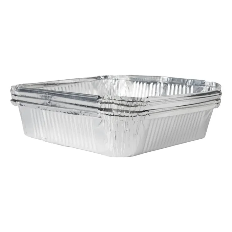 Xenos Bereidingsbak - set van 5 - 5x24.5x24.5 cm- Barbecue