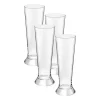 Xenos Bierglazen op voet - 37 cl - set van 4- Glazensets|Bierglazen
