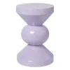 Xenos Bijzettafel diabolo - lila - ø33x50 cm- Bijzettafels