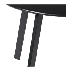 Xenos Bijzettafel Diego klein - zwart - ø60x46 cm- Bijzettafels