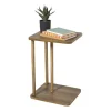 Xenos Bijzettafel Ella - bruin - 56x38x33 cm- Bijzettafels
