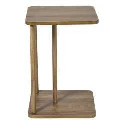 Xenos Bijzettafel Ella - bruin - 56x38x33 cm- Bijzettafels
