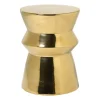 Xenos Bijzettafel gold - goudkleurig - ø33x44 cm- Bijzettafels