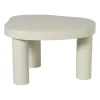 Xenos Bijzettafel Karlstad middel - 40x65x55 cm - grijs- Bijzettafels
