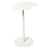 Xenos Bijzettafel Mica organisch - wit - 53x35x26 cm- Bijzettafels
