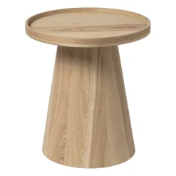 Xenos Bijzettafel Rondo groot - naturel - ø45x50 cm- Bijzettafels