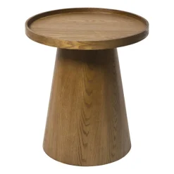 Xenos Bijzettafel Rondo groot - bruin - ø45x50 cm- Bijzettafels