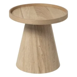 Xenos Bijzettafel Rondo klein - naturel - ø38.8x38 cm- Bijzettafels