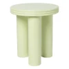 Xenos Bijzettafel Stockholm - groen - ø40x45 cm- Bijzettafels