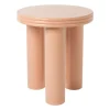 Xenos Bijzettafel Stockholm - peach - ø40x45 cm- Bijzettafels